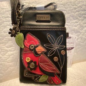 CHALA NWT Handbag with CARDINAL crossbody